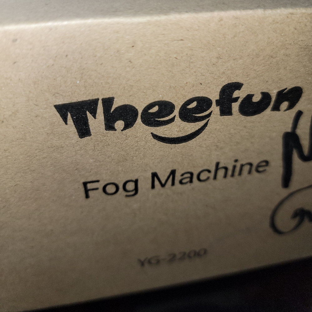 Brand new fog machine